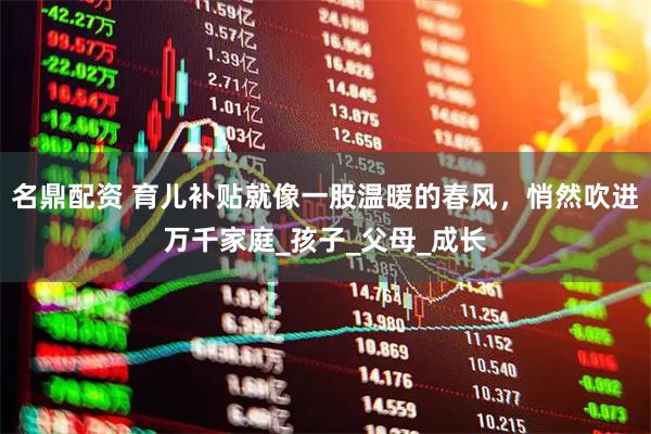 名鼎配资 育儿补贴就像一股温暖的春风，悄然吹进万千家庭_孩子_父母_成长